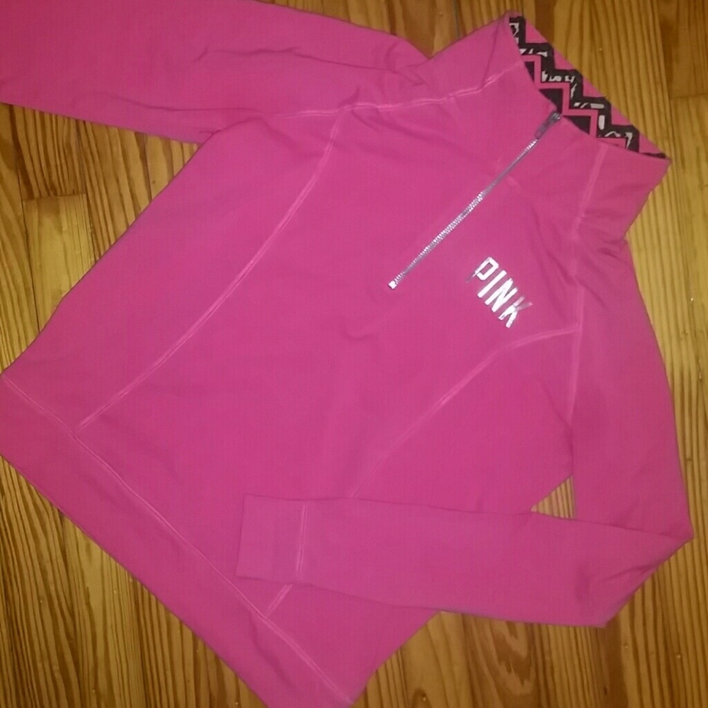 PINK Victoria 💕Secret half  zip pullover
